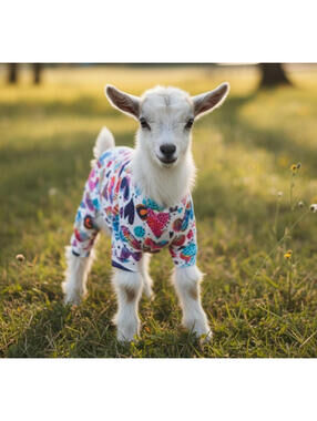 Adorable Dog Pajamas - Pet Jumpsuit for Small Dogs or Baby Goats 2 Pairs Sz XL